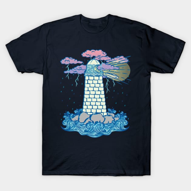 Lighthouse T-Shirt by Desdymona